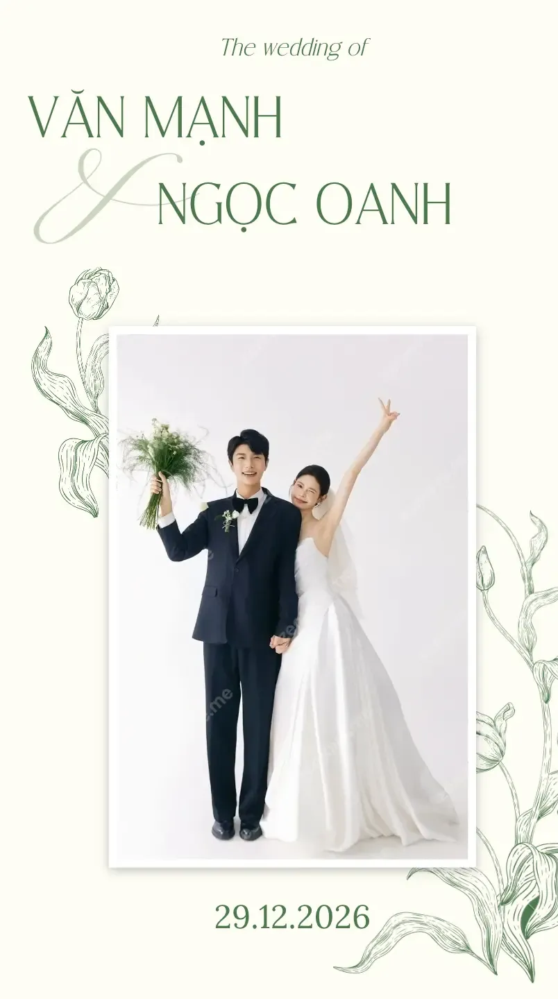 Mẫu thiệp cưới Thiệp Cưới 129 Pre